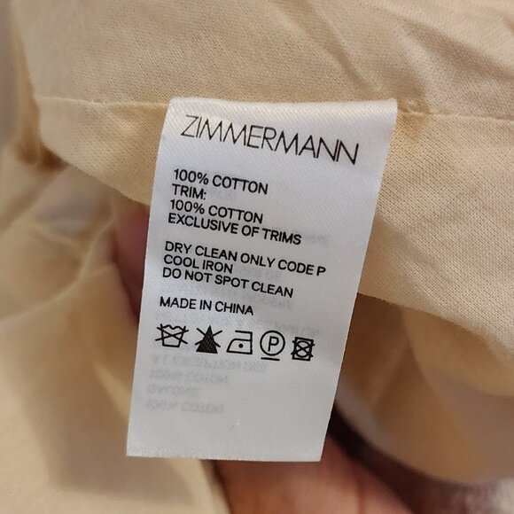 Zimmermann Freja Flutter Skirt Size 0 XS b201 - Picture 11 of 12